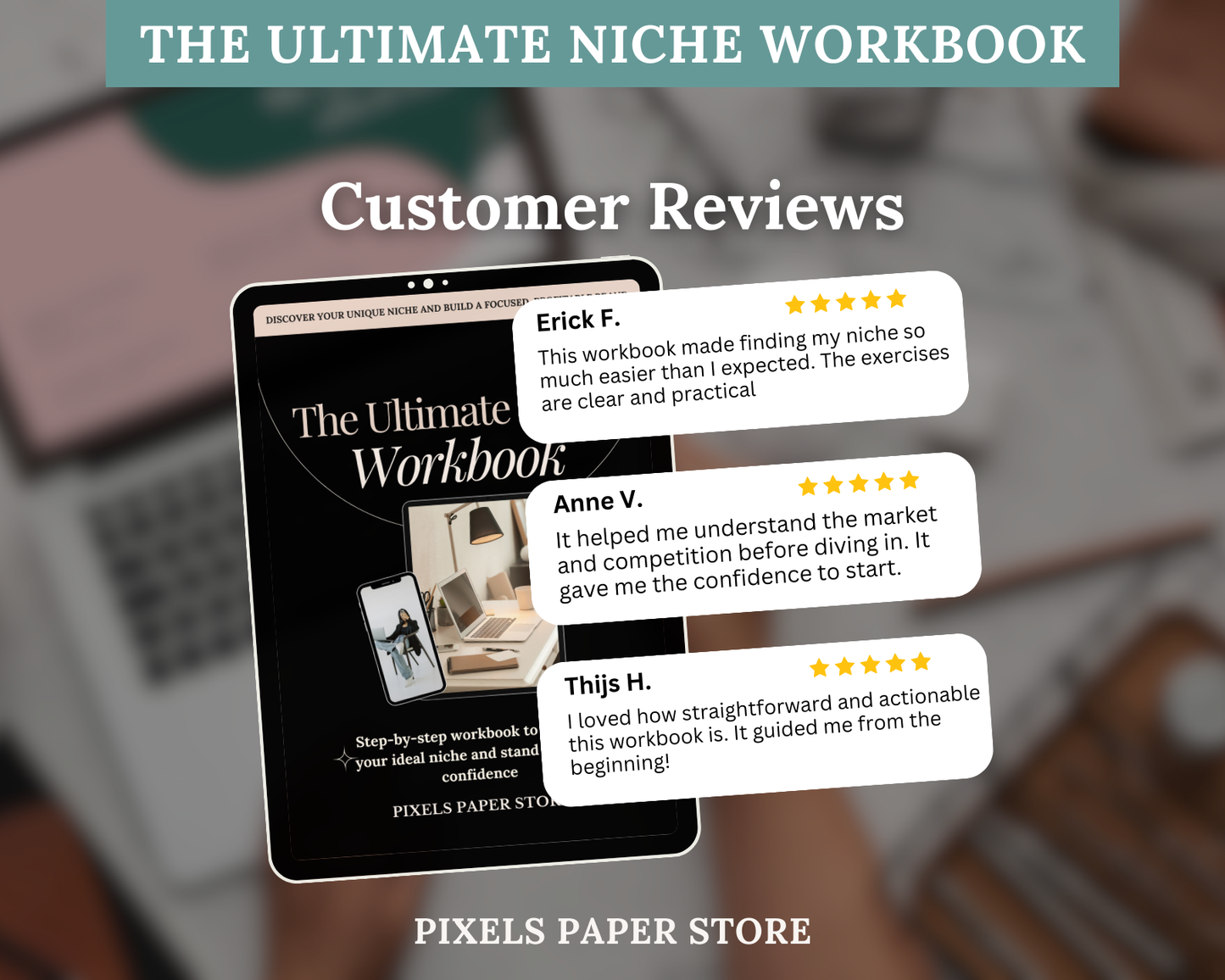 How to Find Your Niche Workbook PLR & MRR