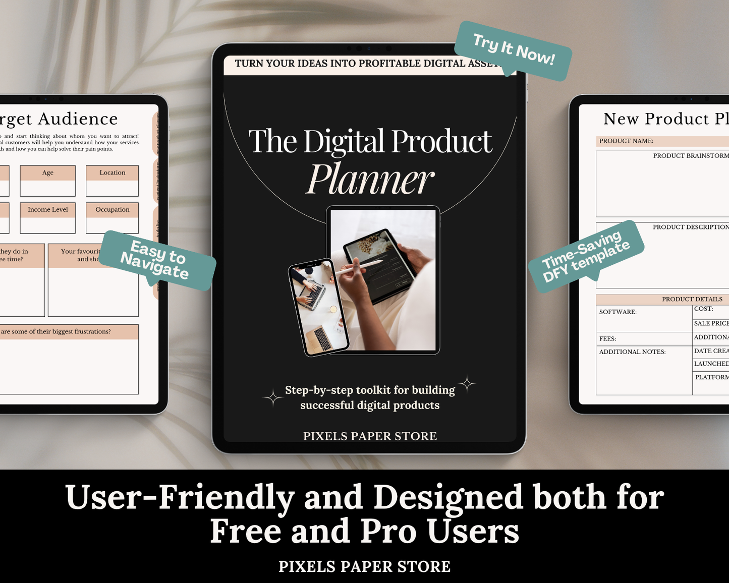 The Digital Product Planner MRR&PLR