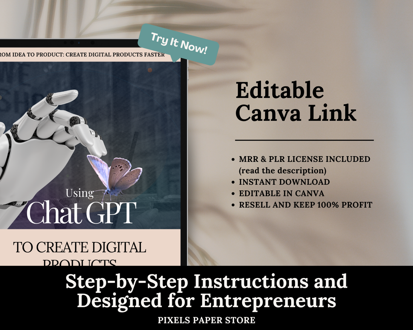 Using Chat GPT to Create Digital Products - AI Guide