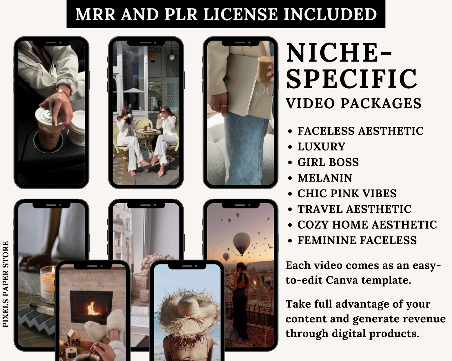 5500+ Faceless Templates for Social Media (Instagram-YouTube-TikTok-Pinterest)