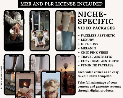 5500+ Faceless Templates for Social Media (Instagram-YouTube-TikTok-Pinterest)