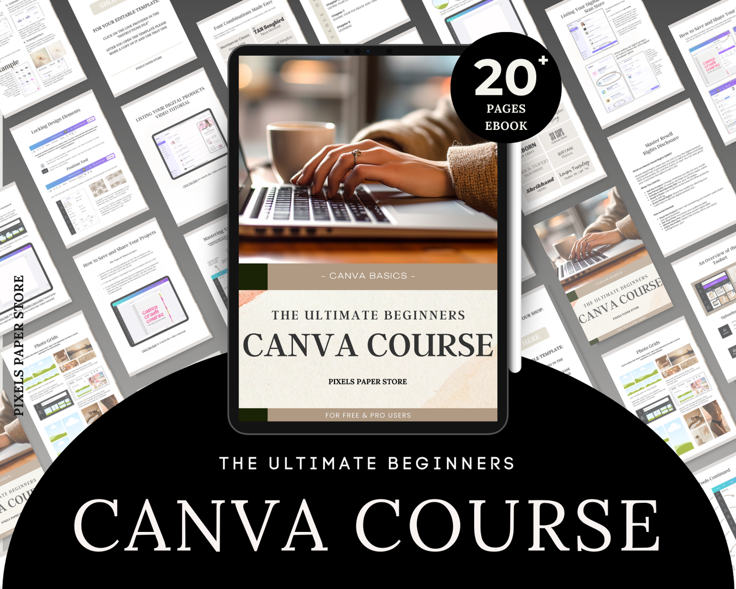 The Ultimate Beginners Canva Course with MRR & PLR