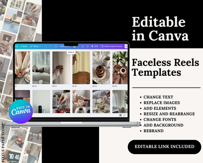 5500+ Faceless Templates for Social Media (Instagram-YouTube-TikTok-Pinterest)