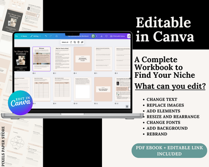 How to Find Your Niche Workbook PLR & MRR