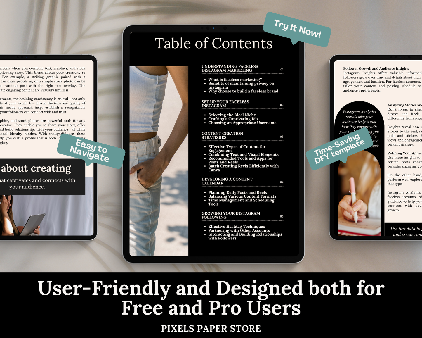 PLR Faceless Instagram Marketing Guide