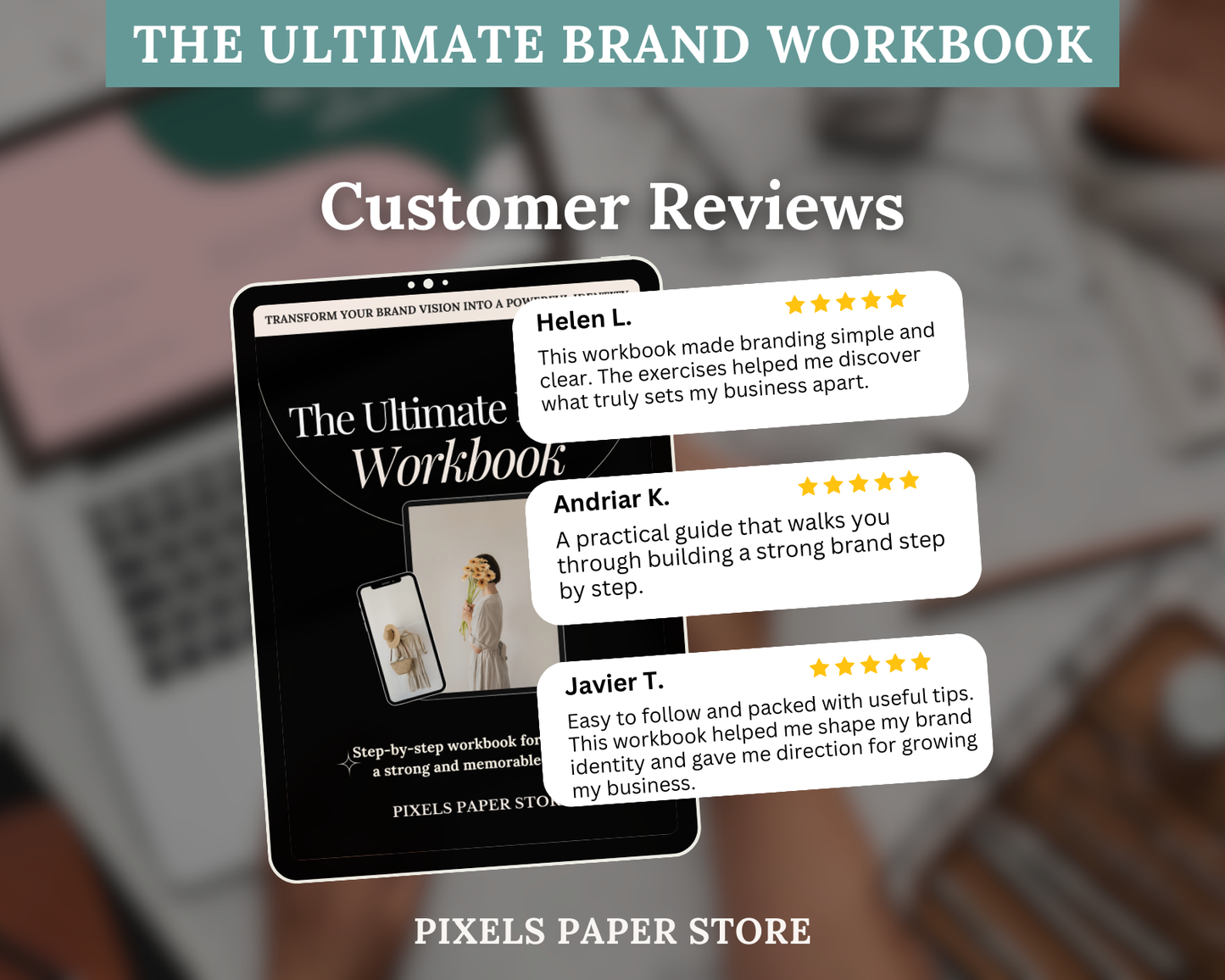 Create and Grow your Online Brand Workbook PLR & MRR