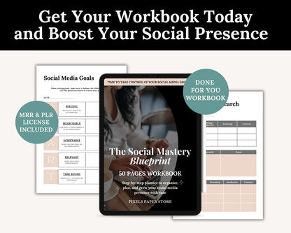 The Social Media Workbook PLR&MRR