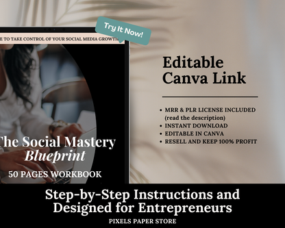 The Social Media Workbook PLR&MRR