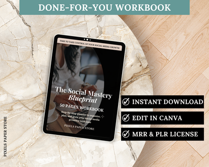 The Social Media Workbook PLR&MRR