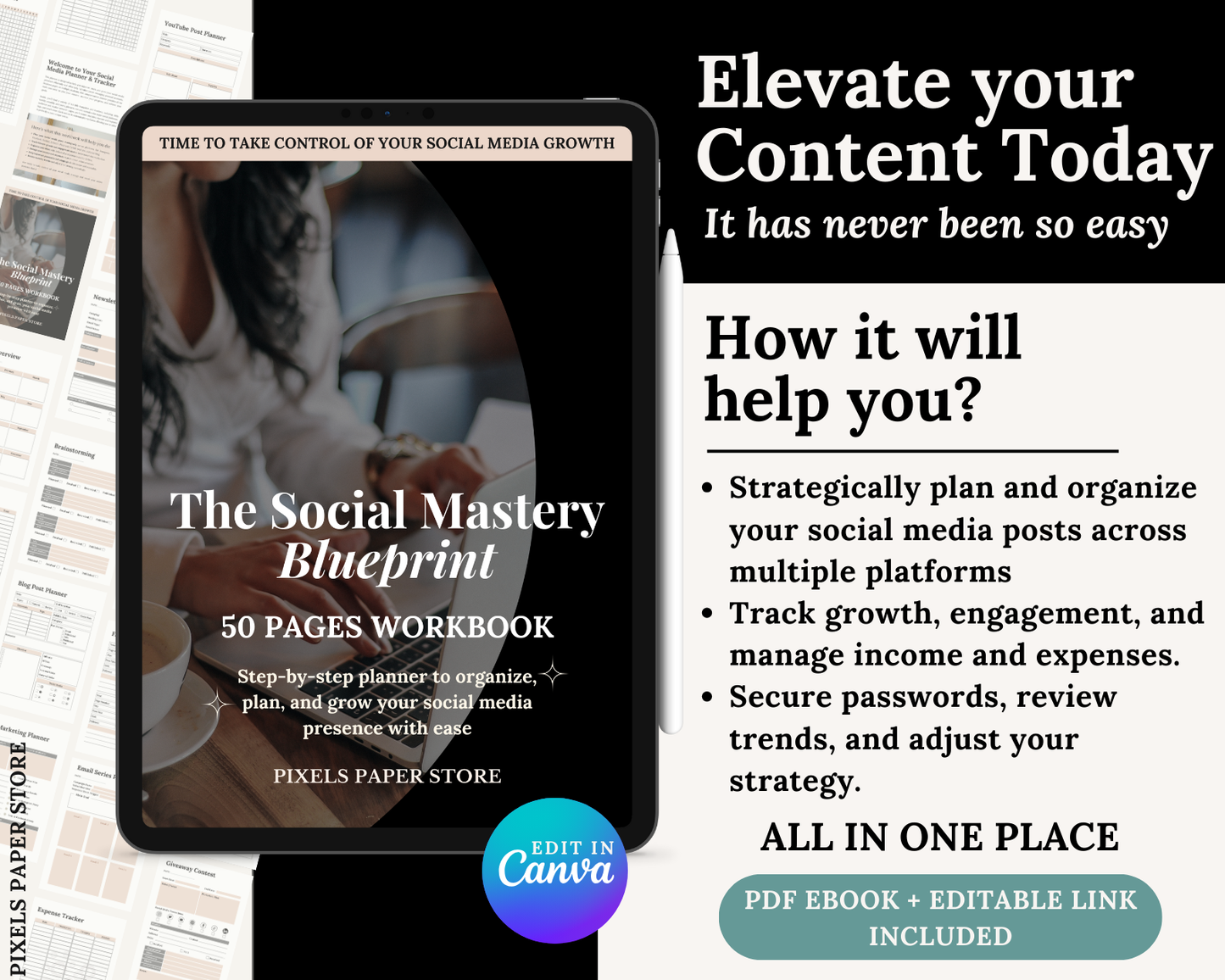 The Social Media Workbook PLR&MRR