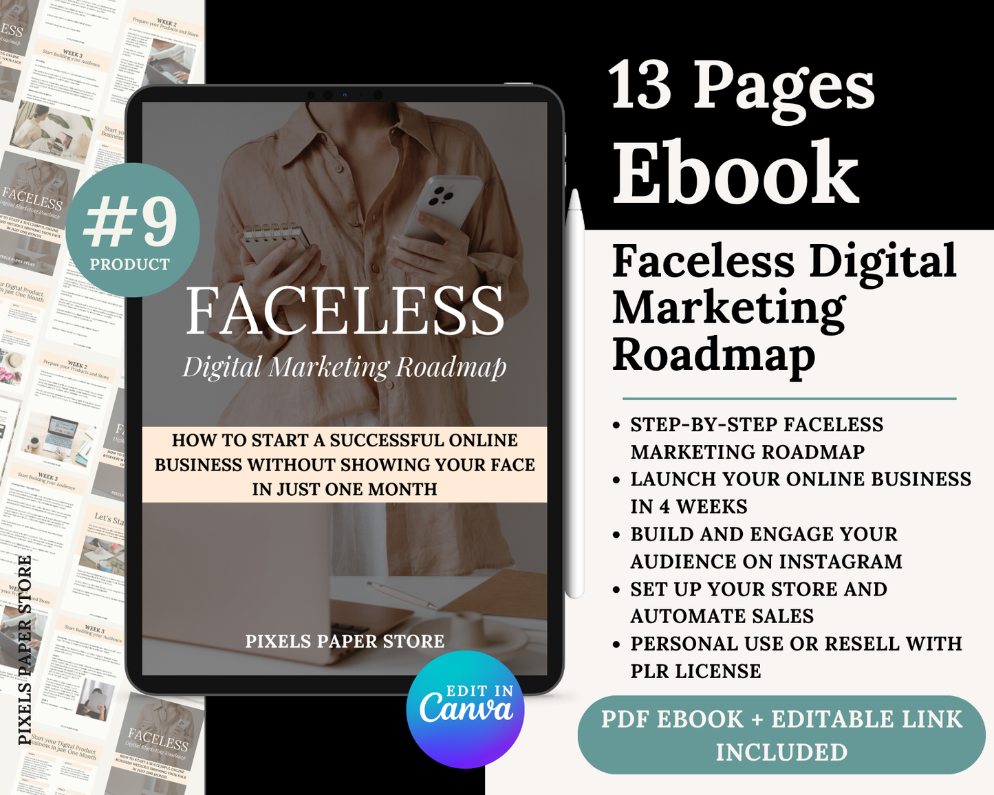 Faceless Marketing Bundle with PLR & MRR License