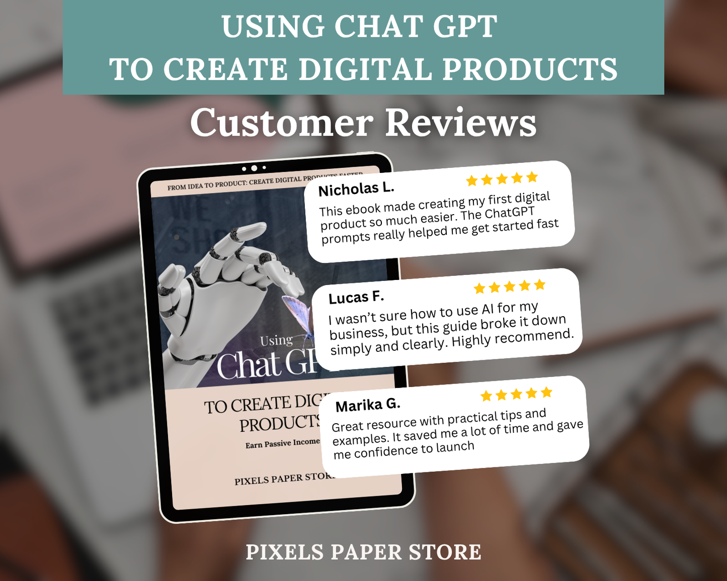 Using Chat GPT to Create Digital Products - AI Guide