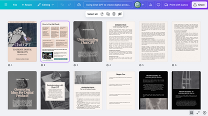Using Chat GPT to Create Digital Products - AI Guide