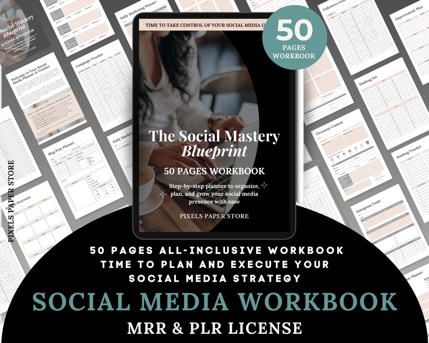 The Social Media Workbook PLR&MRR